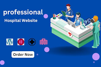 design hospital dental medical clinic responsive website