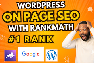 do wordpress onpage SEO with rankmath