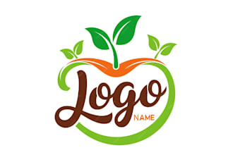 design gorgeous fruit logo fresh vibrant and full of flavor
