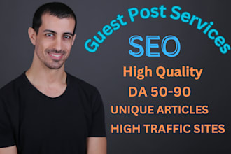 do high da guest posts, guest posts with dofollow SEO, and link insertion