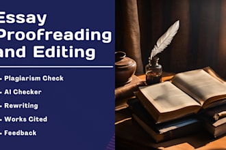 edit and proofread your essay