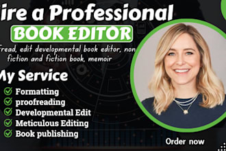 proofread, edit developmental book editor, non fiction and fiction book, memoir