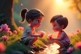 illustrate children story book illustration and children story book illustration