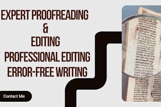 proofread and edit your document