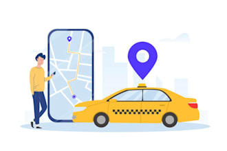 develop taxi booking app and website uber clone taxi app ola app