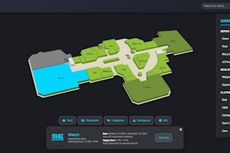 create custom interactive indoor maps