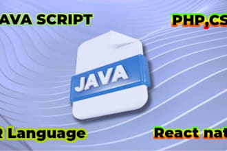 create your java, javascript, php,  css and HTML projects