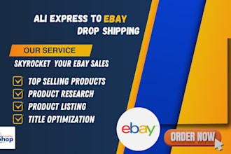 do ebay   dropshipping  SEO optimized top listing