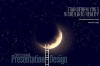 do powerpoint presentation and investor pitch deck design