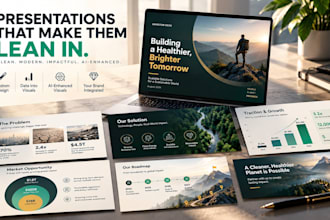 design a stunning presentation enhanced with ai visuals
