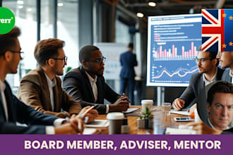 be your startup or sme advisory board member, mentor and adviser