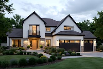 do exterior interior design 3d modeling and commercial architectural rendering