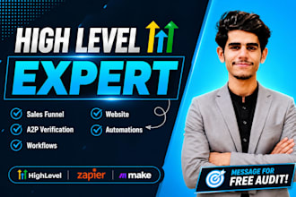 do gohighlevel expert, automations, ghl funnel, ghl websites
