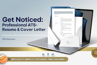 draft professional ats optimized resume and cover letter