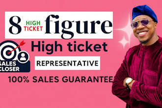 be your virtual sales closer high ticket sales closer b2b sales closer sales rep