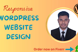 develop and design a responsive wordpress business website