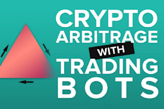 build automated arbitrage trading bot, trading bot, crypto trading bot, hft bot