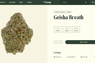 develop cannabis, weed, hemp, cbd ecommerce website