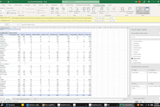 custom excel spreadsheet, google sheets, pivot tables, vlookup, power query