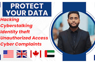 deal cyber complaints unauthorized access hacking identity theft cyberstalking