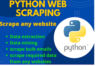 write a web scraping tool with python and r language