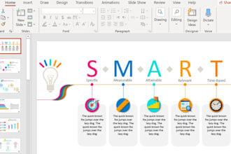 create design and format presentations in power point