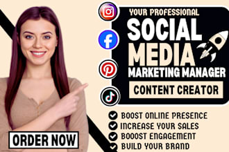 be social media marketing manager, instagram content creator, facebook meta ads