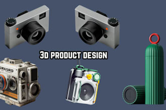 do 3d product design  3d render 3d product rendering 3d modeling