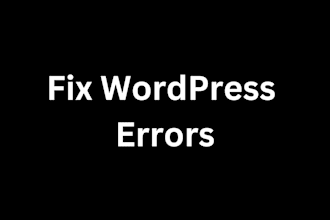 fix wordpress issues, wordpress errors and wordpress bug fixing