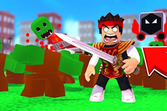 build full roblox game, roblox map design, hood game, roblox scripting, gui, ui