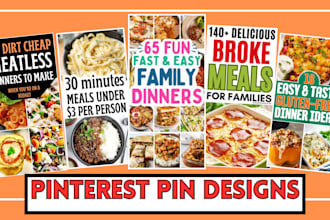 create 100 eye catchy custom pinterest pin design