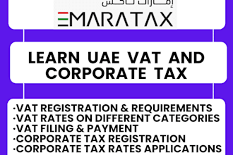 provide uae vat and corporate tax training