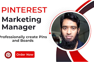 be professional pinterest marketing manager for seo optimized pins and boards
