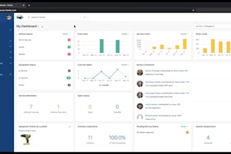 build fleet management app, logistics app, transportation app