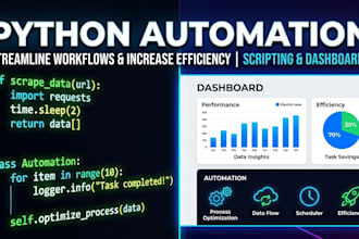 python scripts for automation web scraping and data processing