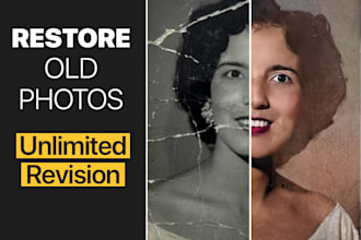 professionally colorize, enhance, and restore old photos
