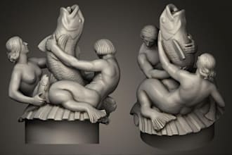 model anything for 3d printing ,stl file,model,miniature model,headbust,bjd toy