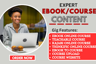create ebook online course creation course creation training manual workbook