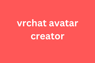 create vrchat avatar for vrchat