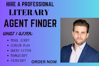 find literary agent for your query letter manuscript fiction and nonfiction book