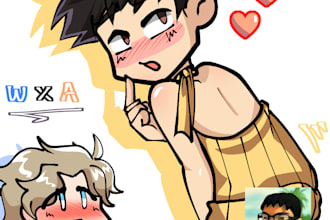 draw chibi nsfw or sfw for you