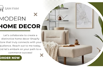 design 7 figure home decor shopify store home equipment web