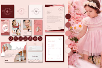 design a new logo and branding kit for you