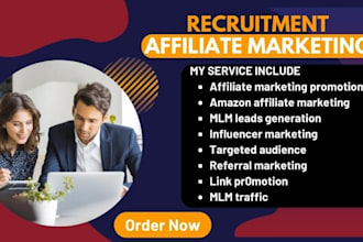 superfast MLM leads MLM traffic network marketing affiliate link promotion