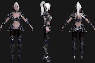3d modular character, nsfw 3d model, vrm model, elf model, daz model, 3d zbrush