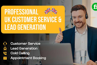 provide UK lead generation or appointment setting