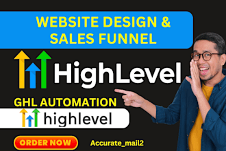 be your gohighlevel expert setup gohighlevel funnel on go high level website