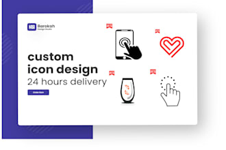 design custom icon 24 hours