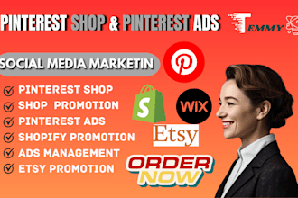 set up pinterest ads shop dorpshipping shopify etsy promotion