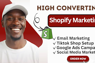 do shopify dropshipping marketing facebook ads campaign shopify SEO promotion